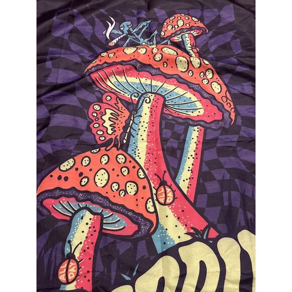 DGK Skateboards Trippin Banner Mushroom Psychedelic NWT 48x29 - Picture 5 of 7